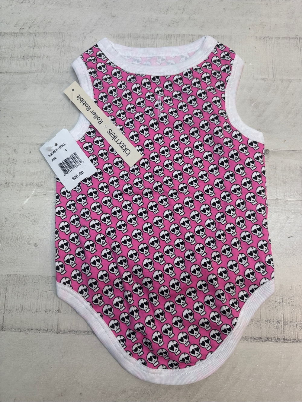 Bloomie's x Roller Rabbit Skull Doodle Dog Pajama. Nwt size small